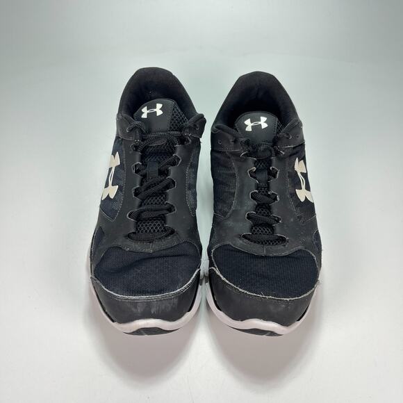 Under Armour Micro G Assert V Black Running Shoes 1252295-001 Men’s Size 10 - Picture 3 of 10